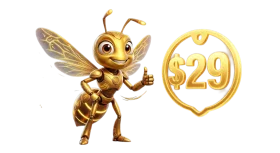 Wasper pricing mascot
